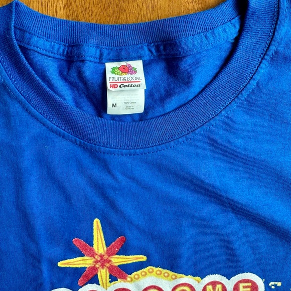 Blue Graphic Betty Boop Tee- adult medium. - Picture 6 of 8